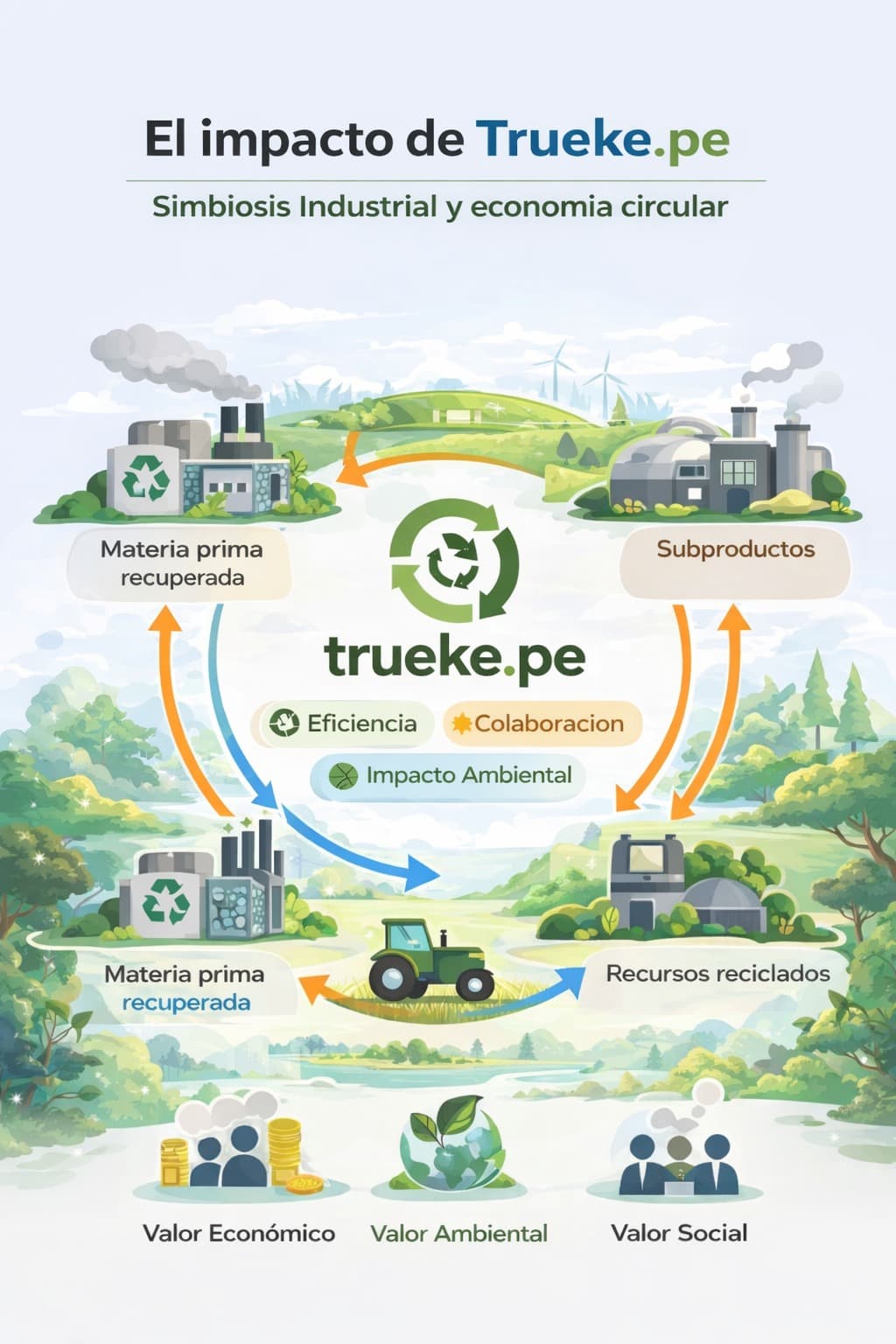 Simbiosis industrial - Trueke.pe